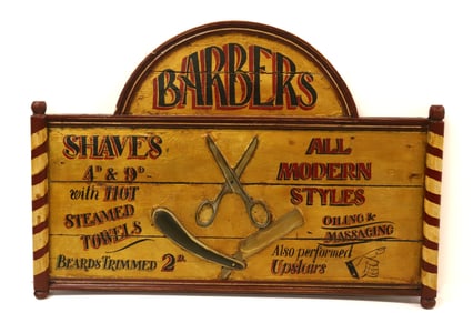BARBERS SIGN