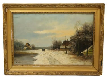 OIL ON BOARD