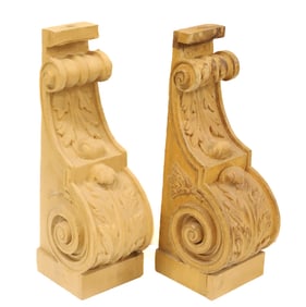 PAIR CORNICE BRACKETS