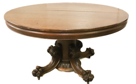VICTORIAN ROUND DINING TABLE