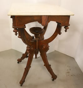 SQUARE MARBLE TOP TABLE