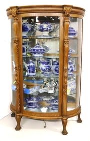 OAK CHINA CABINET