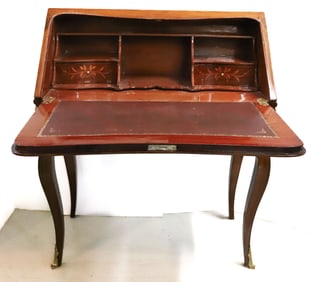 ROCOCO STYLE, SLANT FRONT DESK