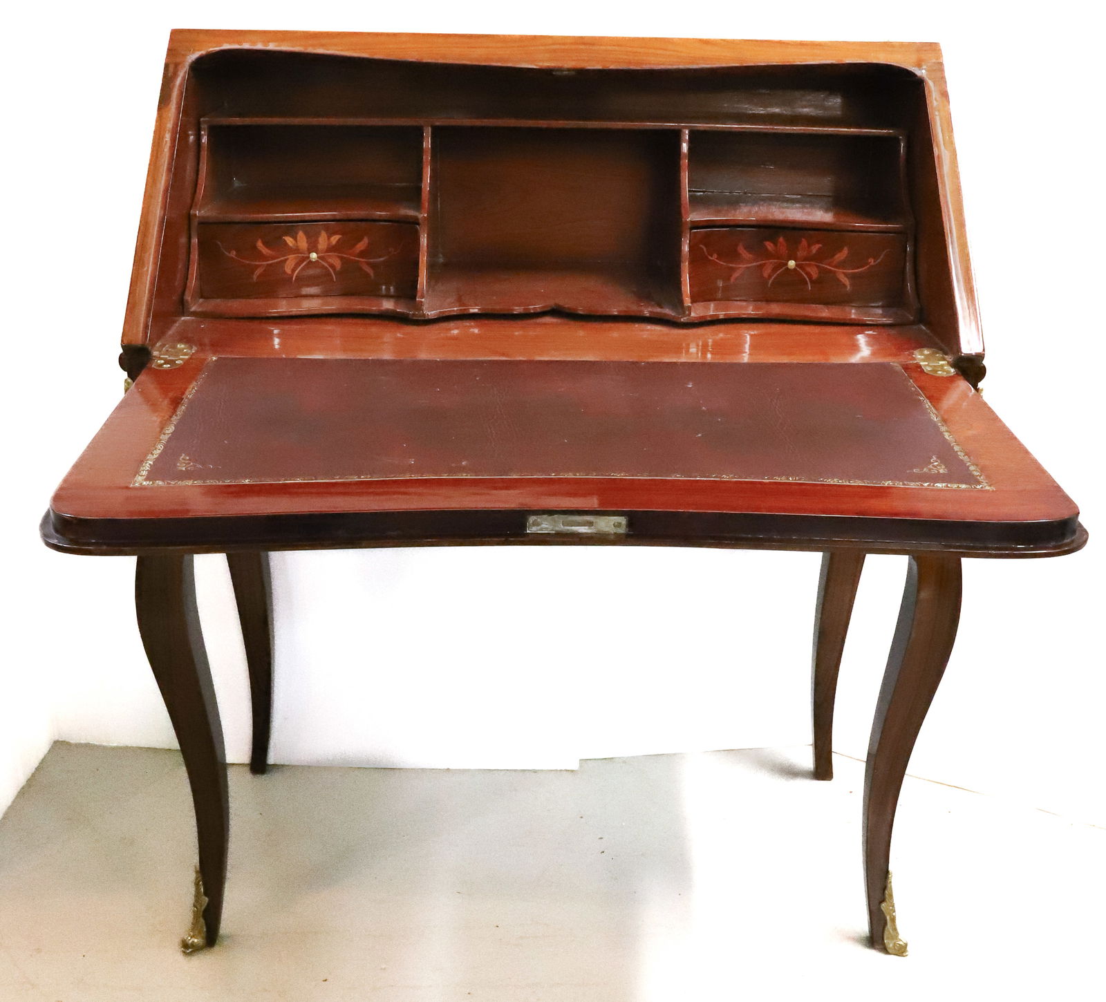 ROCOCO STYLE, SLANT FRONT DESK (1 of 6)