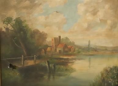 OIL ON CANVAS