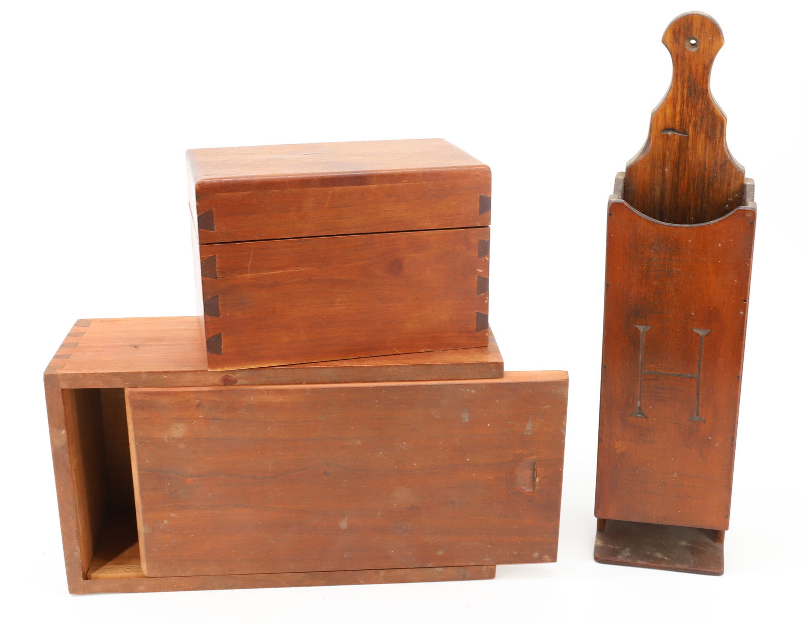 LOT OF WOODEN BOXES (1 of 5)