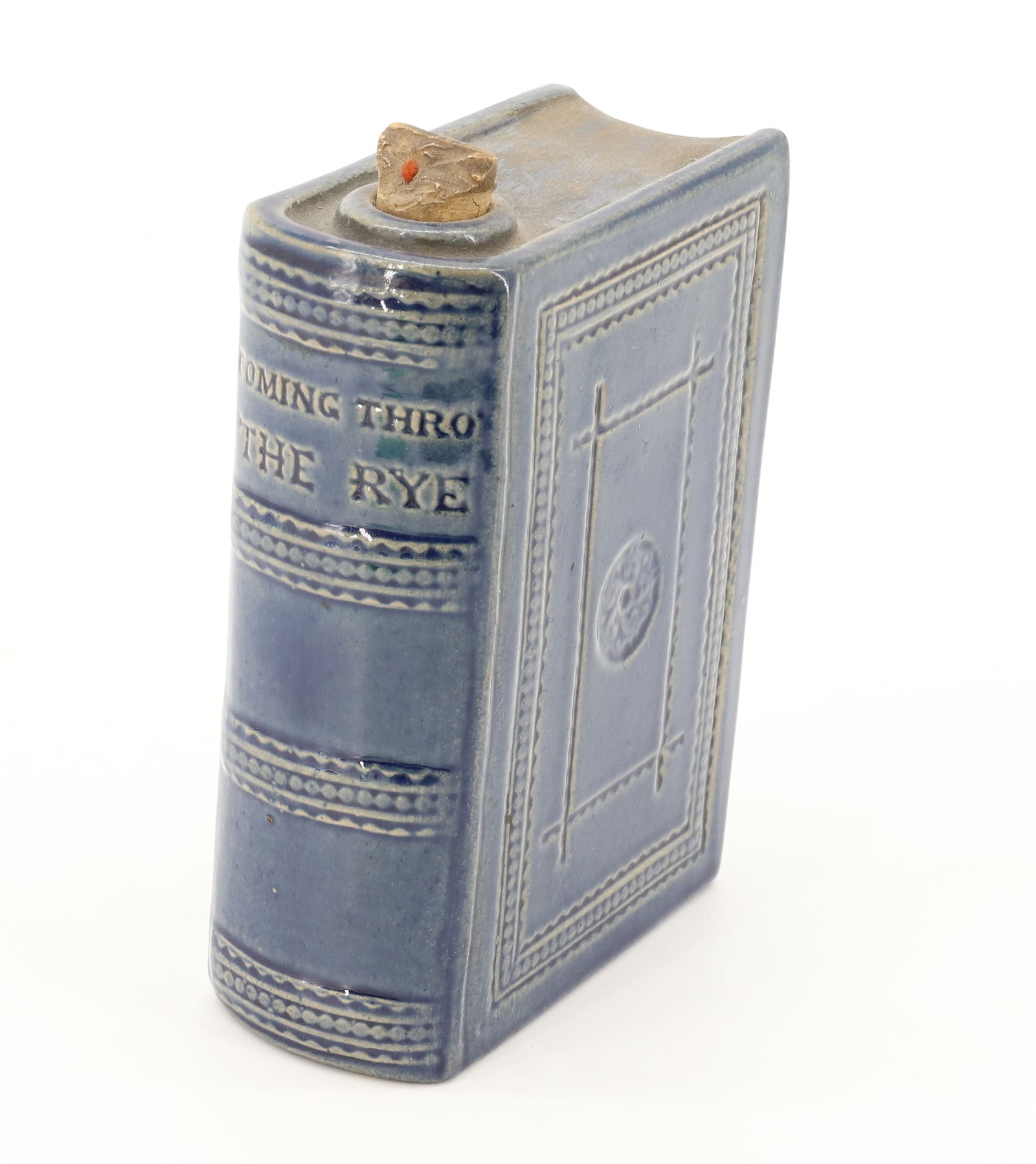 STONEWARE BOOK FLASK (1 of 5)