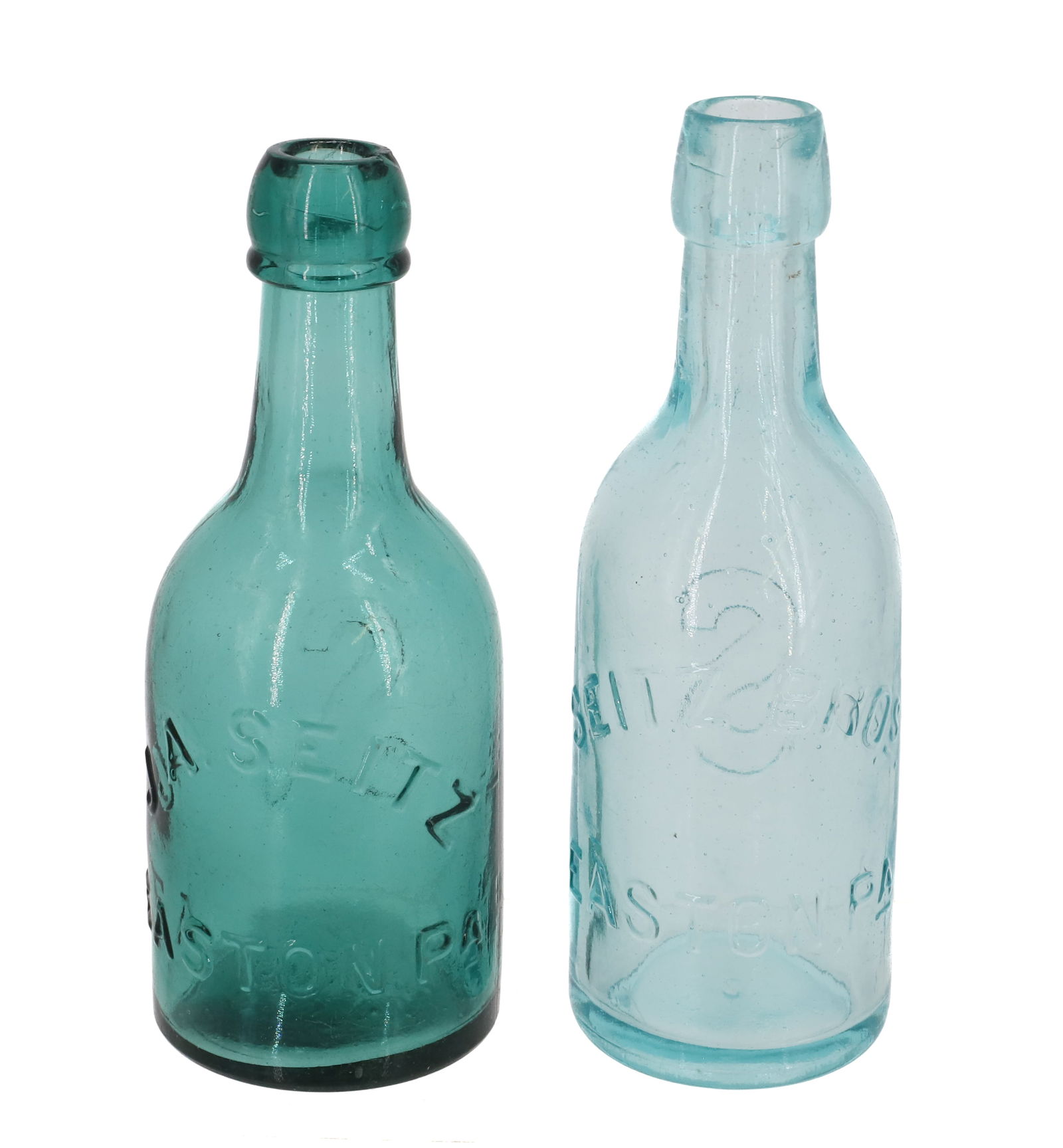 (2) SEITZ, EASTON, PA BOTTLES (1 of 4)