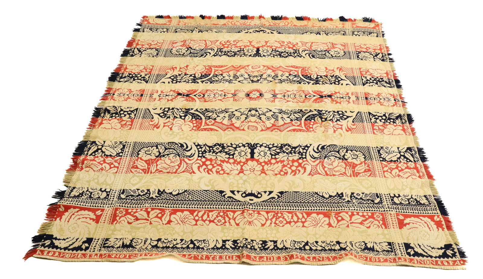 19TH CENTURY LEBANON COUNTY COVERLET (1 of 5)