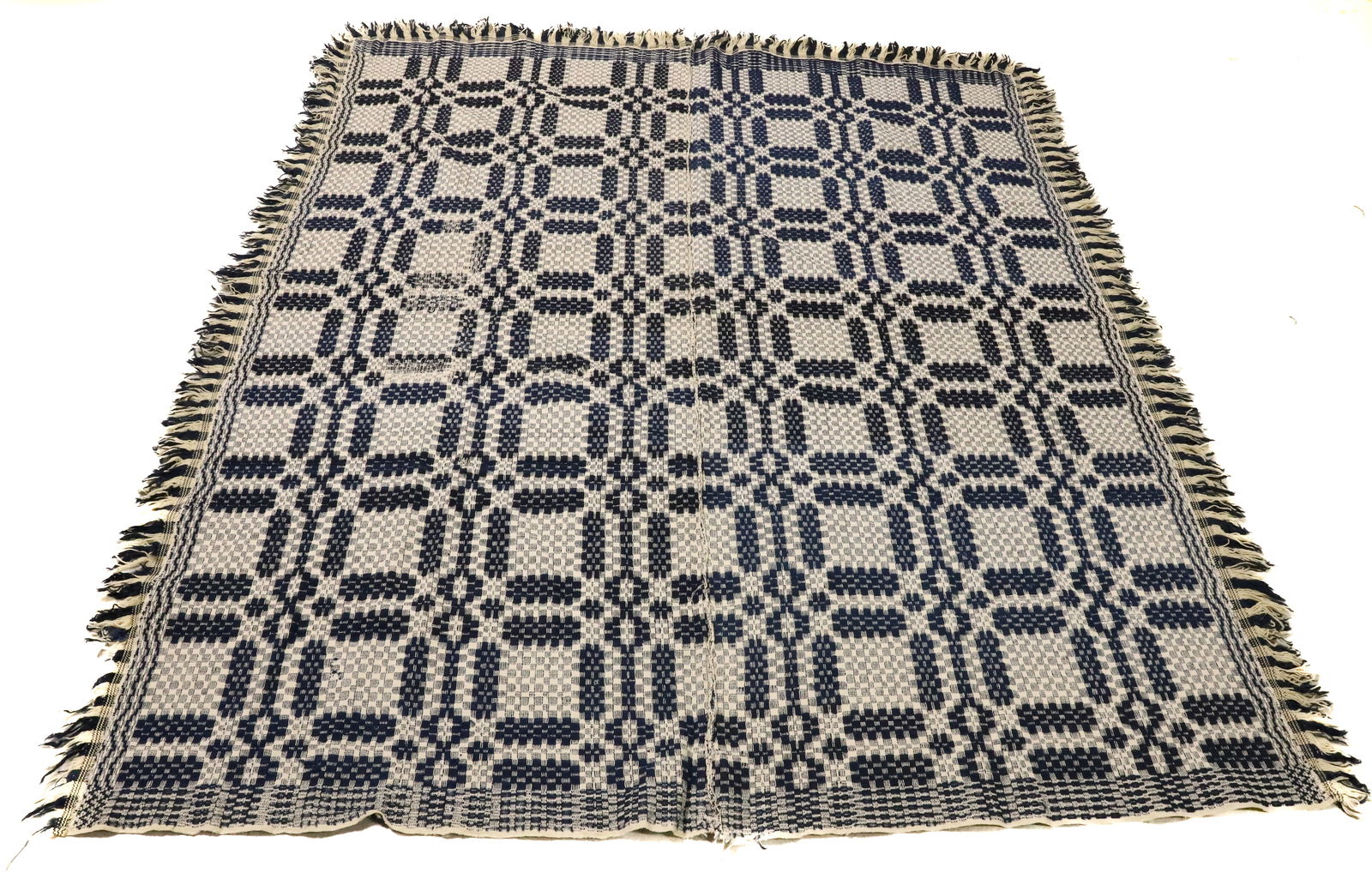 19TH CENTURY TWO-PIECE COVERLET (1 of 4)
