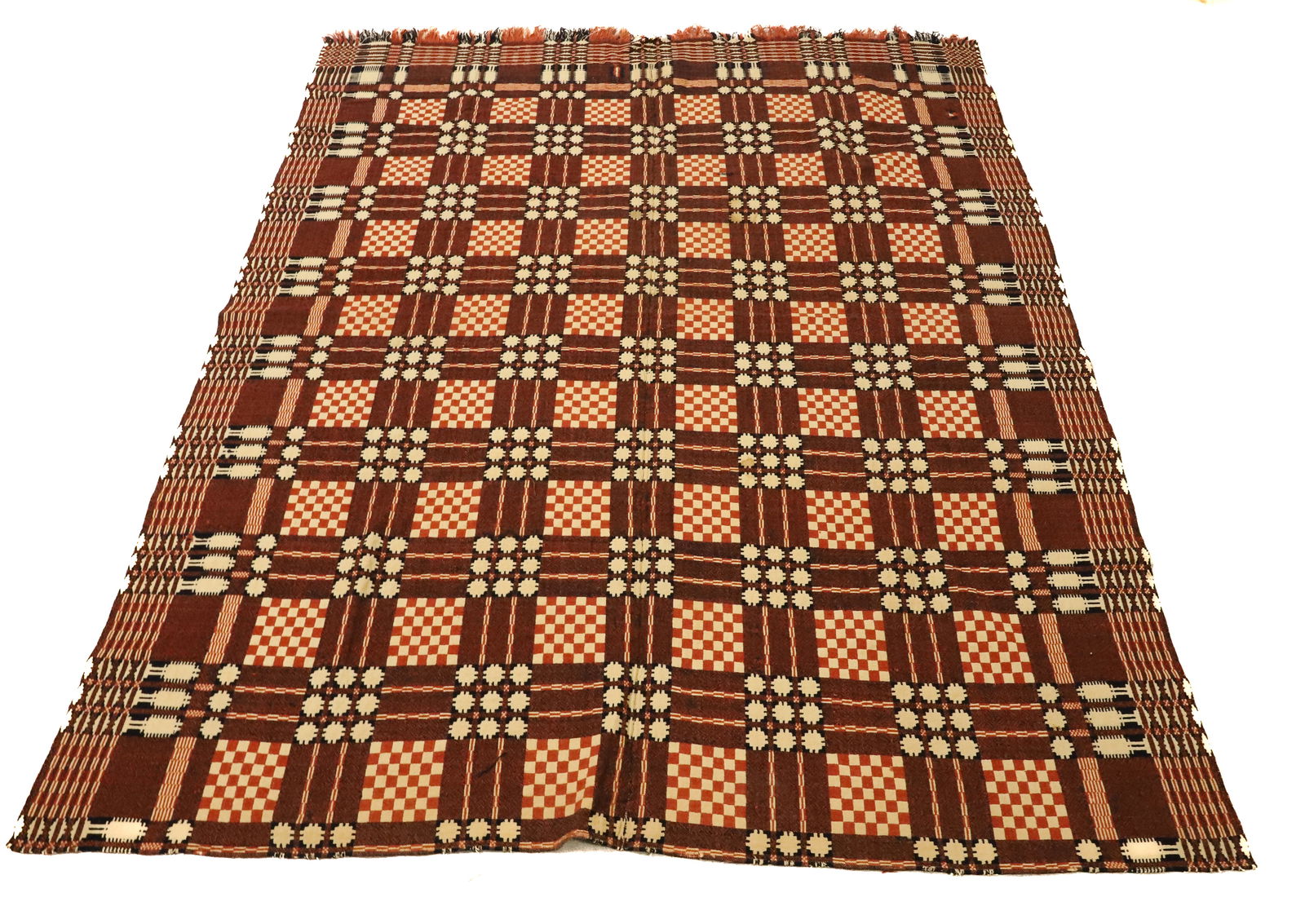 19TH CENTURY TWO-PIECE COVERLET (1 of 4)