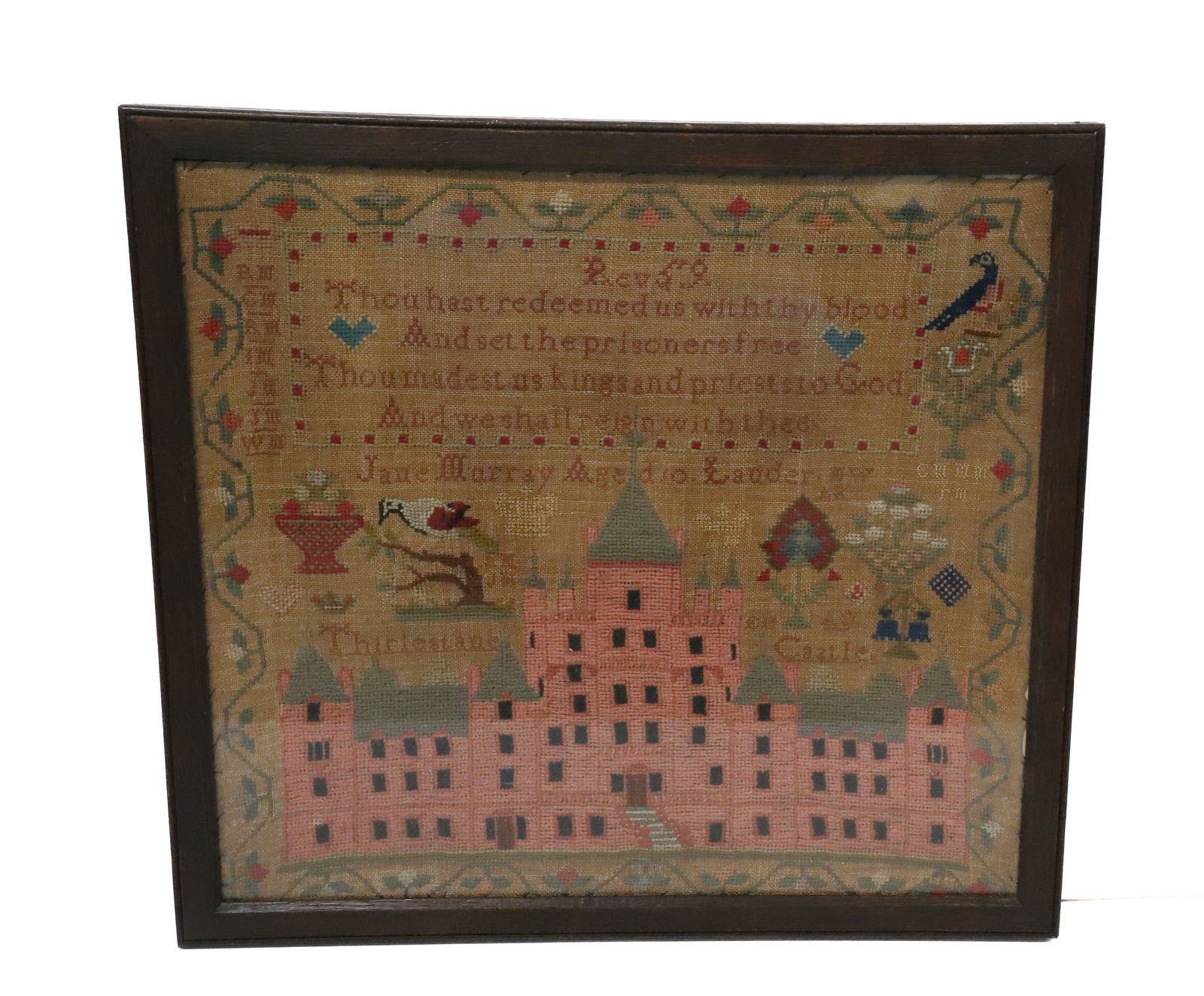 19TH CENTURY ENGLISH SAMPLER (1 of 4)