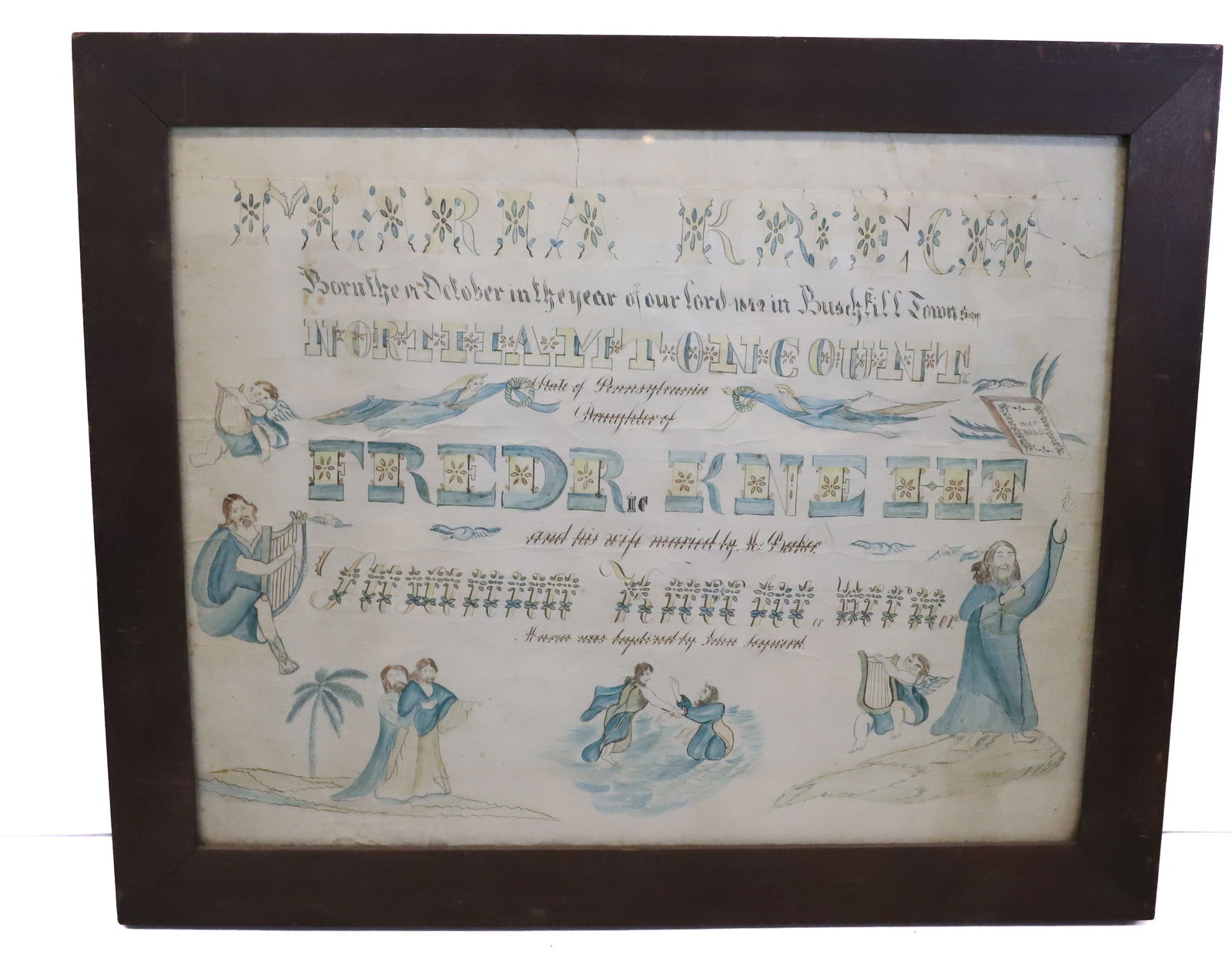 19TH CENTURY FRAUKTER BUSHKILL TOWNSHIP, PA (1 of 4)