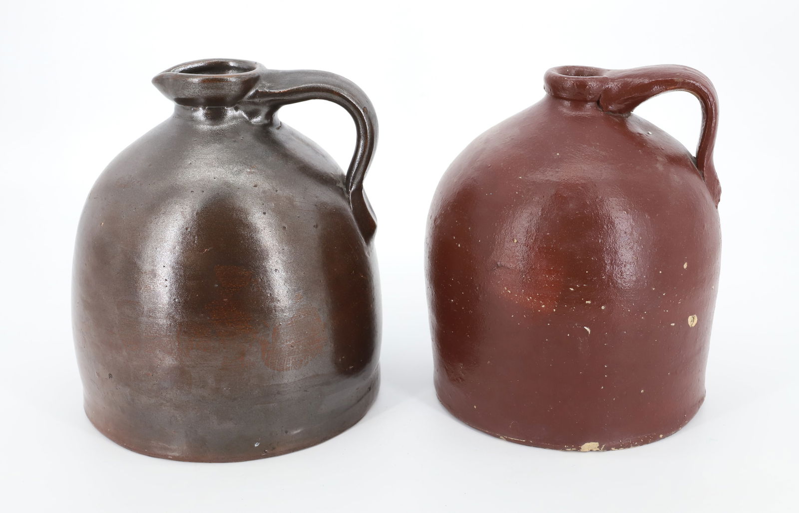 (2) STONEWARE JUGS (1 of 6)