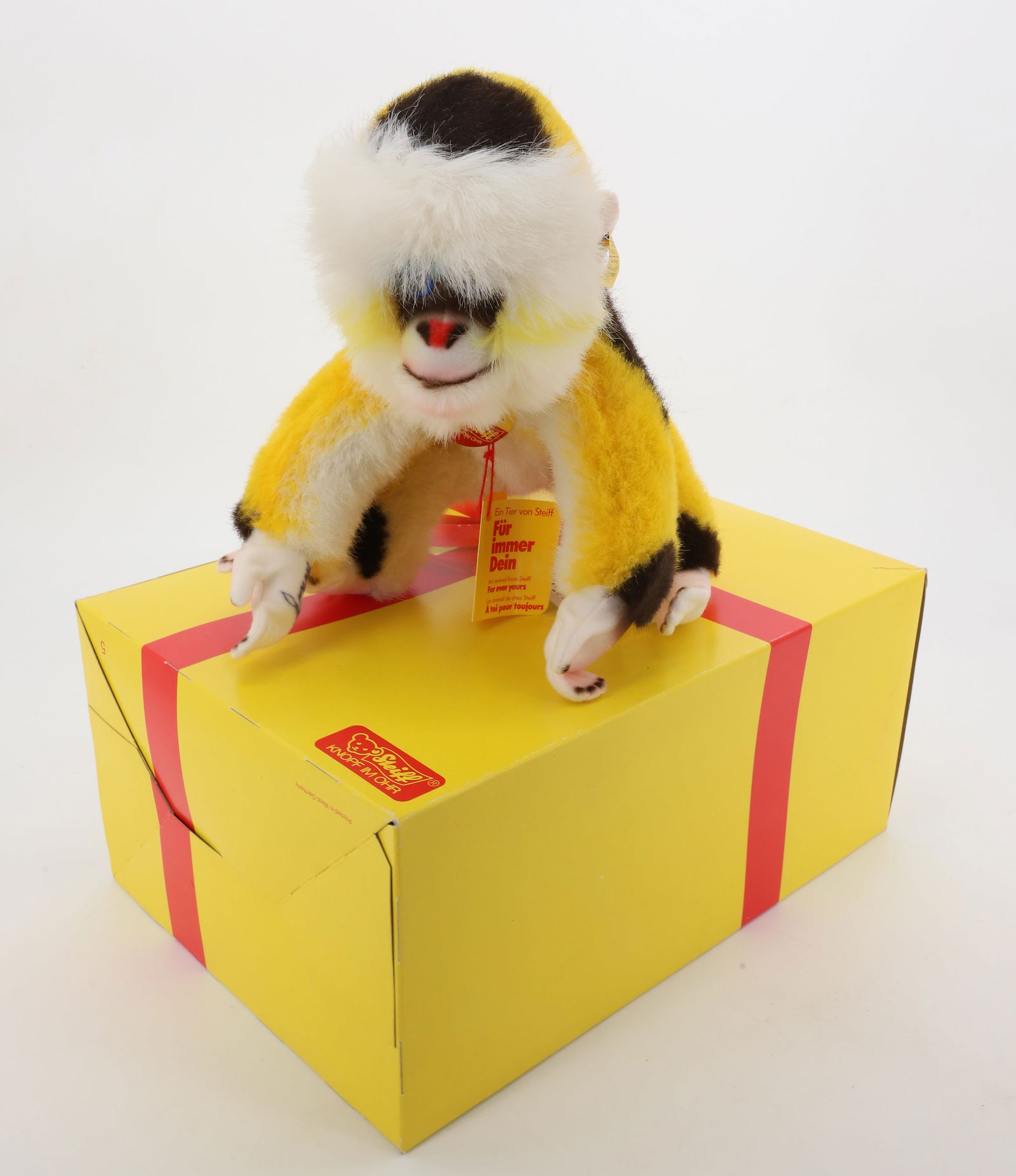 VINTAGE STEIFF LEMUR AND MONKEY: LEMUR/MONKEY MUNGO 13" PLEASE READ CAREFULLY - Terms for Purchasing and Shipping of Auction Items. Please read carefully before bidding. All payments for purchases will be made through LiveAuctioneers