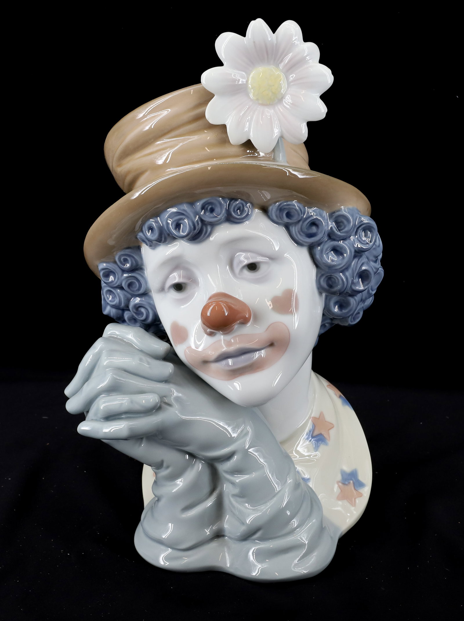 VINTAGE LLADRO CLOWN BUST 5542: IN BOX 11 1/2"H PLEASE READ CAREFULLY - Terms for Purchasing and Shipping of Auction Items. Please read carefully before bidding. All payments for purchases will be made through LiveAuctioneers.com pa
