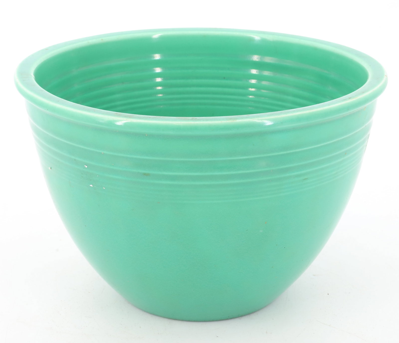 VINTAGE FIESTA WARE BOWL GREEN: #5 FIESTA BOWL LIGHT GREEN 5 3/4" X 8 3/4" PLEASE READ CAREFULLY - Terms for Purchasing and Shipping of Auction Items. Please read carefully before bidding. All payments for purchases will be made thr