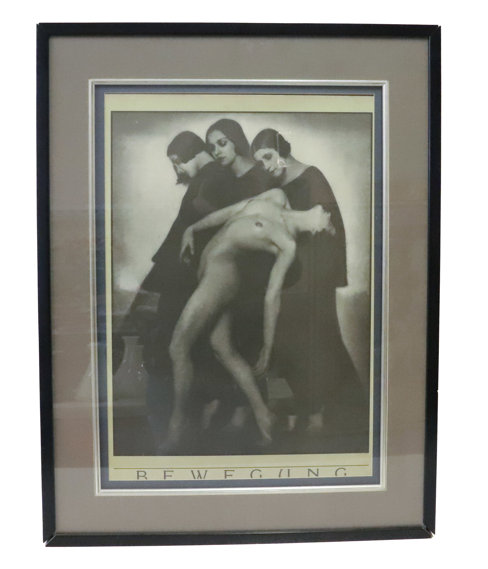RUDOLF KOPPITZ MUSEUM POSTER: ART DECO FEMALE NUDE 30" X 23" PLEASE READ CAREFULLY - Terms for Purchasing and Shipping of Auction Items. Please read carefully before bidding. All payments for purchases will be made through LiveAuc