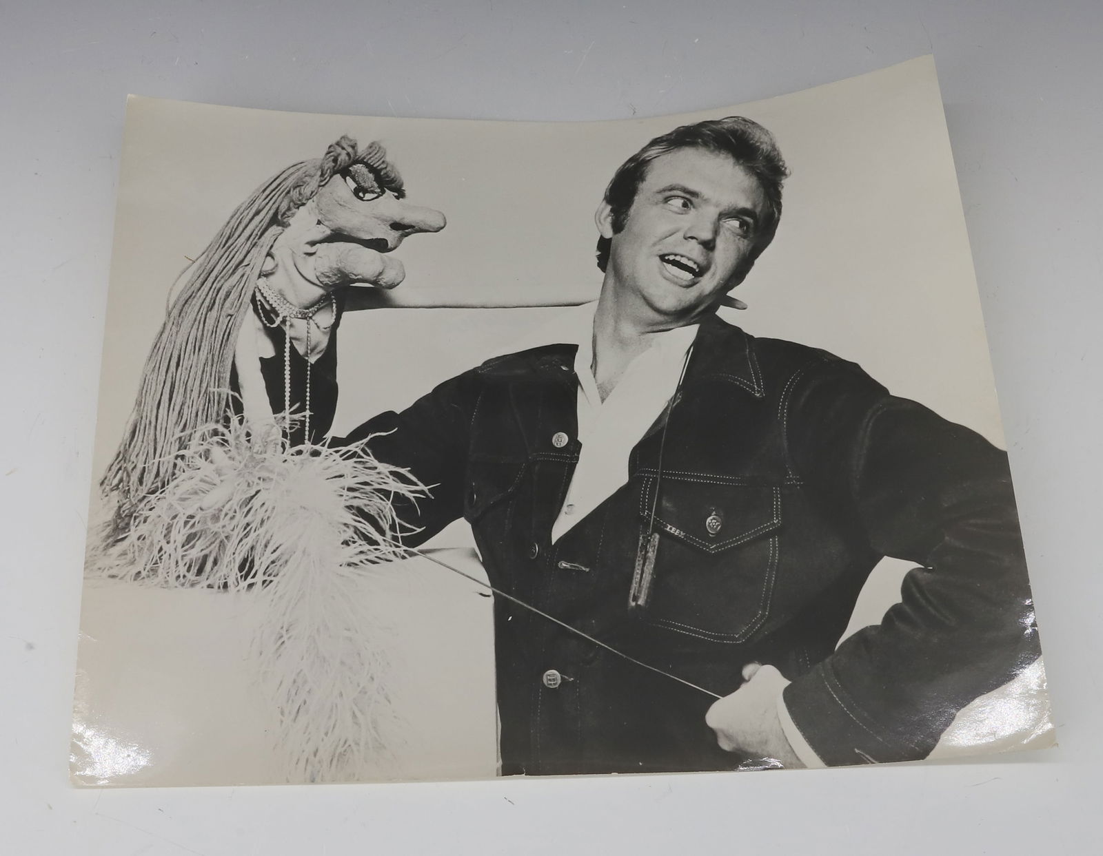 PHOTOGRAPH OF MADAME AND WAYLAND FLOWERS: BLACK/WHITE. MRKD. ON BACK 1ST MADAME, 1971. 8" X 10". PLEASE READ CAREFULLY - Terms for Purchasing and Shipping of Auction Items. Please read carefully before bidding. All payments for purchases will