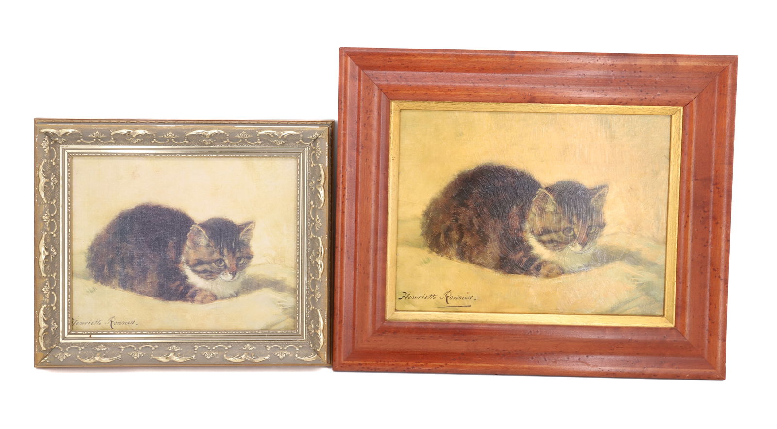 (2) CAT PRINTS FRAMED: CAT IN GOLD FRAME AND CAT IN WOOD FRAME CONTEMPORARY 10 3/4" X 12 3/4",17" X 14" PLEASE READ CAREFULLY - Terms for Purchasing and Shipping of Auction Items. Please read carefully before bidding. All p