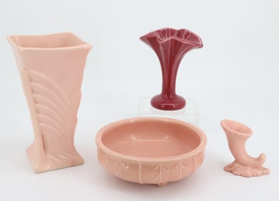 LOT OF FLOWER POTS AND VASES