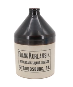 STROUDSBURG, PA ADVERTISING JUG