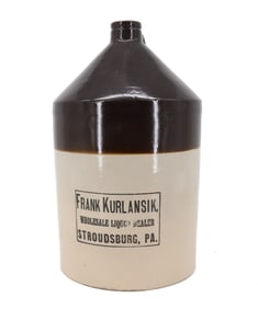 STROUDSBURG, PA ADVERTISING JUG