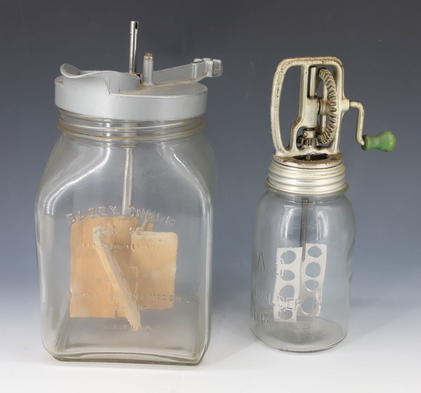 LOT OF TWO BUTTER CHURNS (1 of 5)