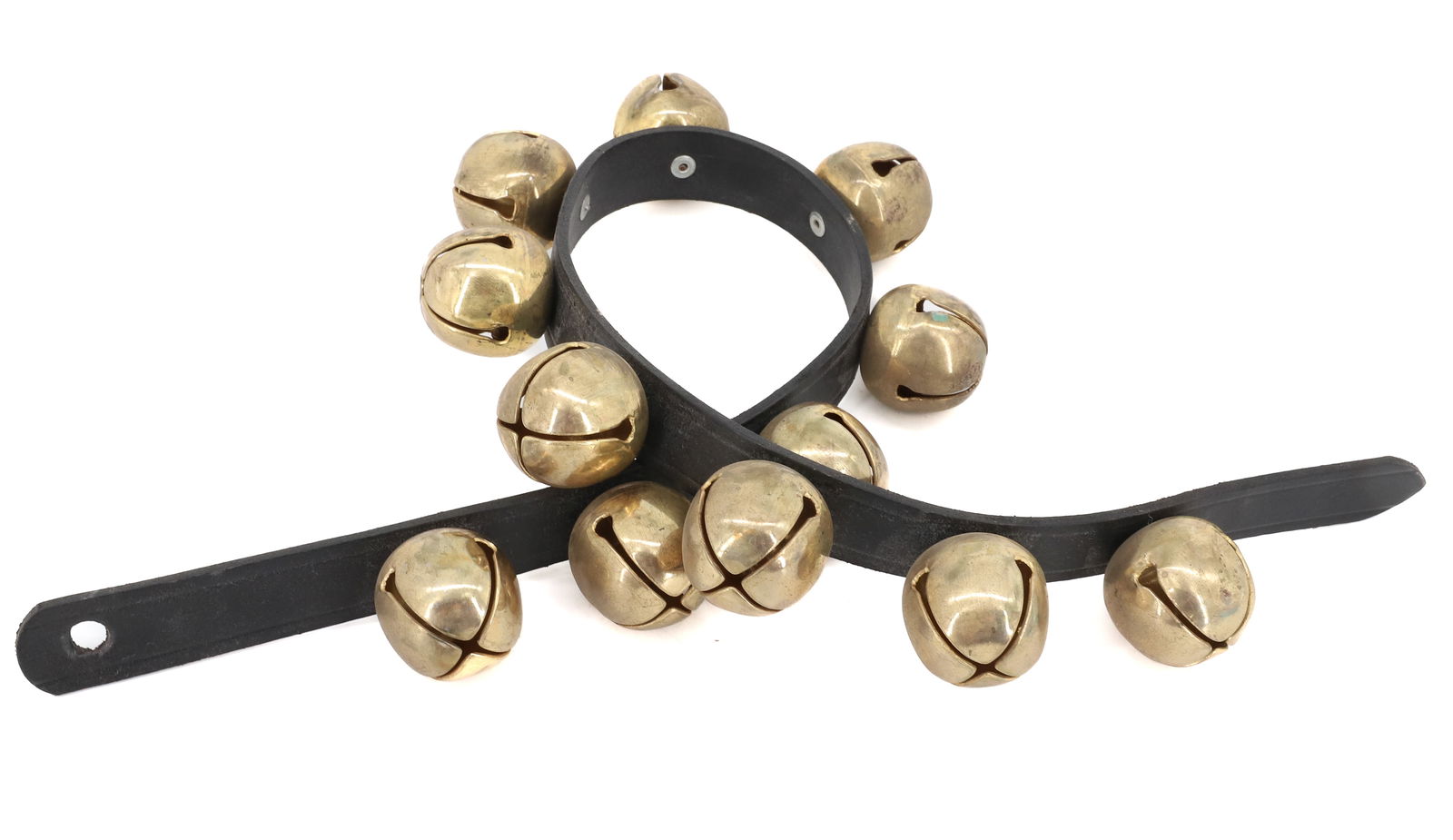 BRASS BELLS ON STRAP (1 of 2)