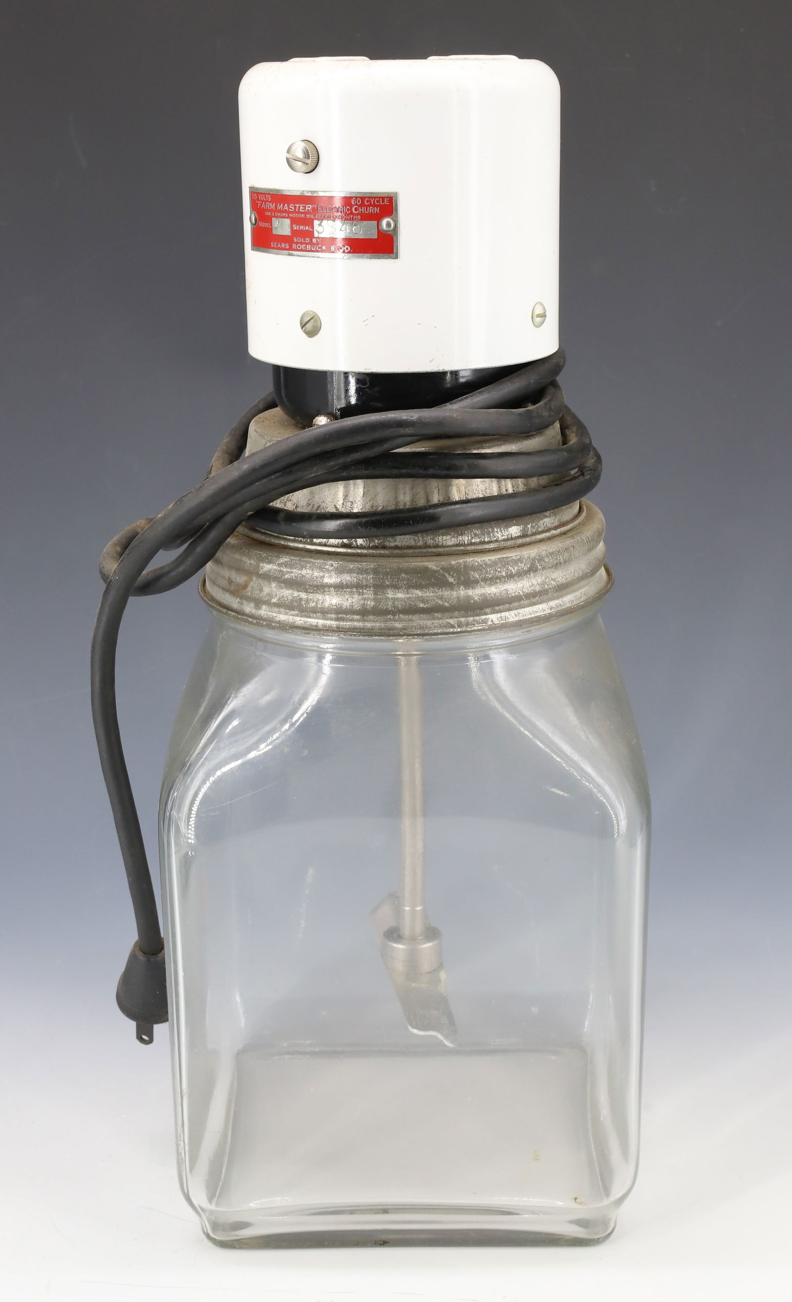 4 QUART ELECTRIC BUTTER CHURN (1 of 3)