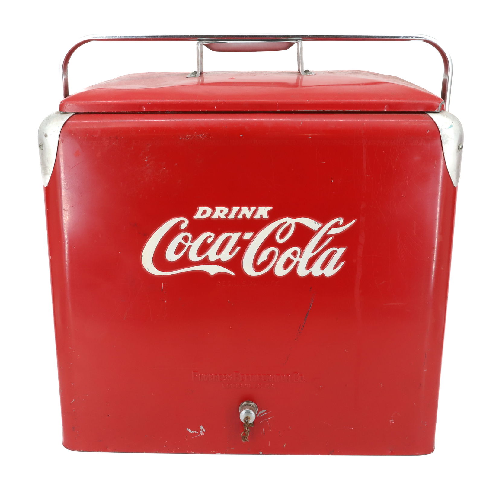 COCA-COLA METAL COOLER (1 of 7)