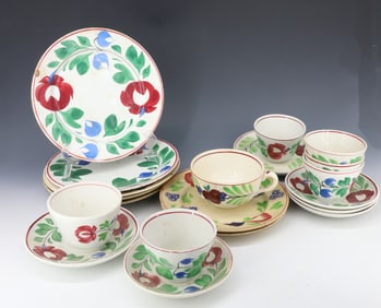 ANTIQUE ADAMS DISHWARE LOT