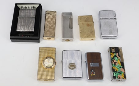 LOT OF ASSORTED VINTAGE LIGHTERS