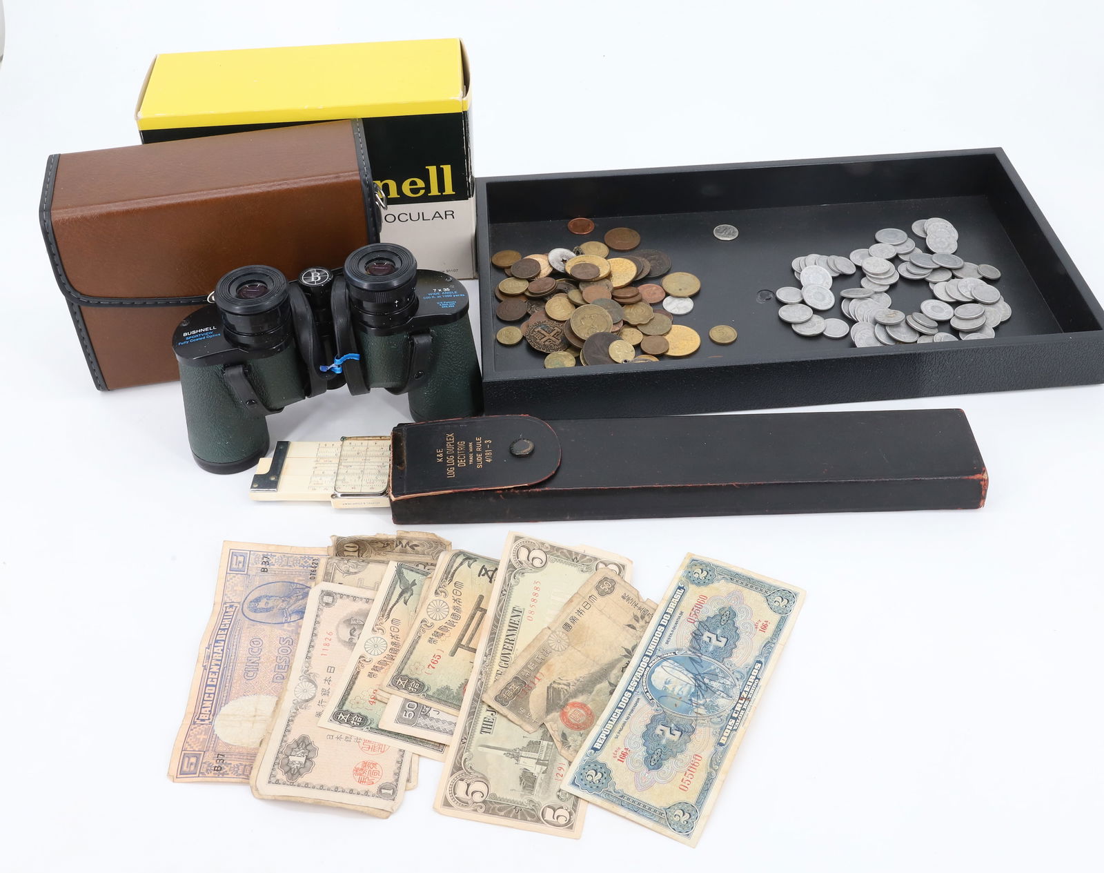 LOT OF VINTAGE CURRENCY AND MORE (1 of 7)