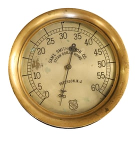 BRASS BOILER GAUGE