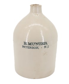 STONEWARE ADVERTISING JUG