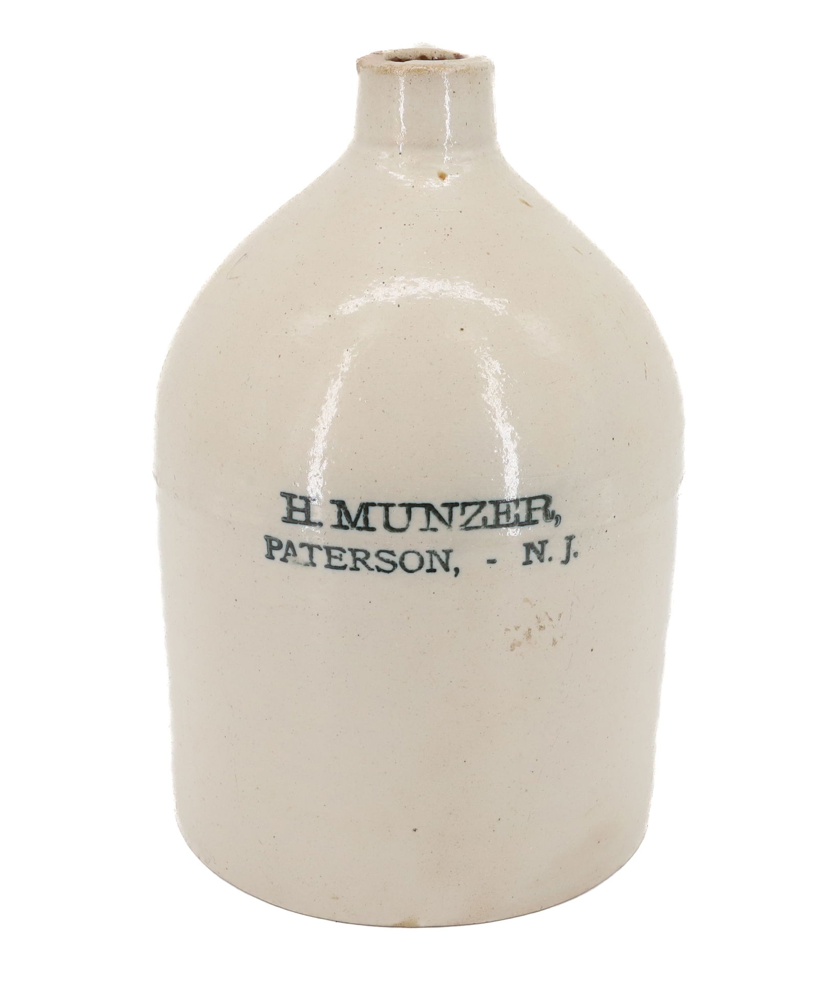 STONEWARE ADVERTISING JUG (1 of 6)