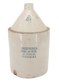FOUR GALLON ADVERTISING JUG