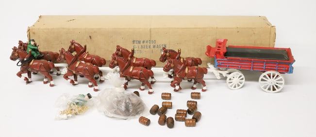 CAST IRON BEER WAGON