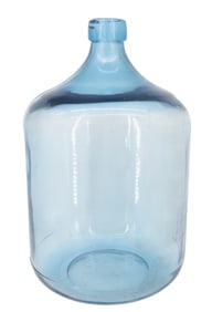 LARGE GLASS WATER BOTTLE