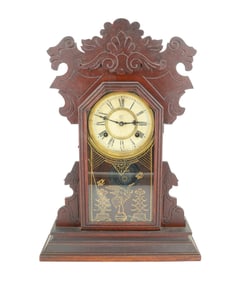 VICTORIAN GINGERBREAD CLOCK