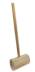 LARGE WOODEN MALLET