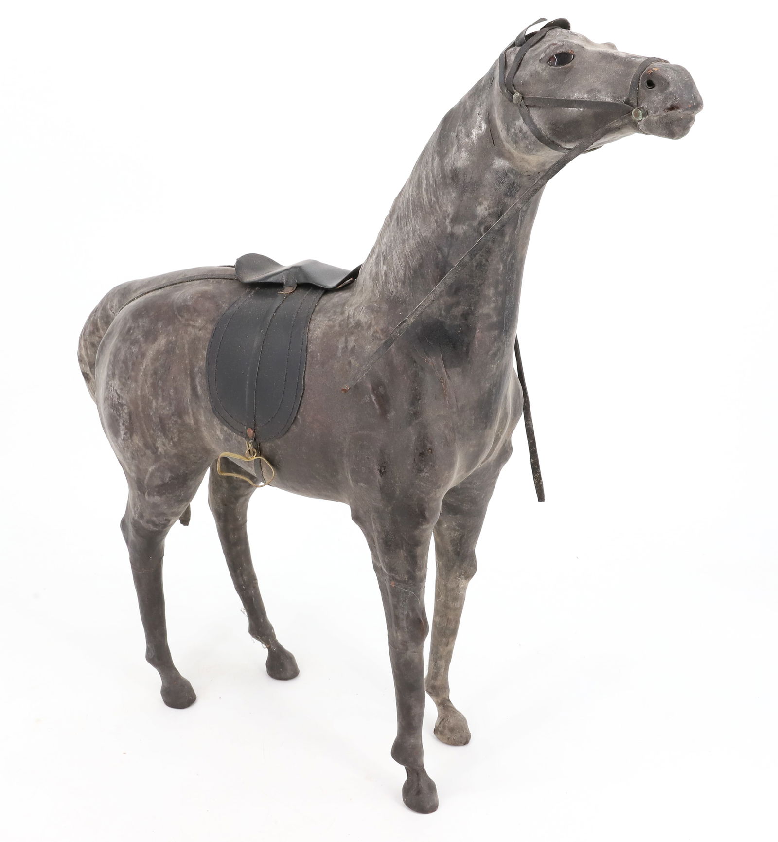 LEATHER COVERED HORSE (1 of 5)