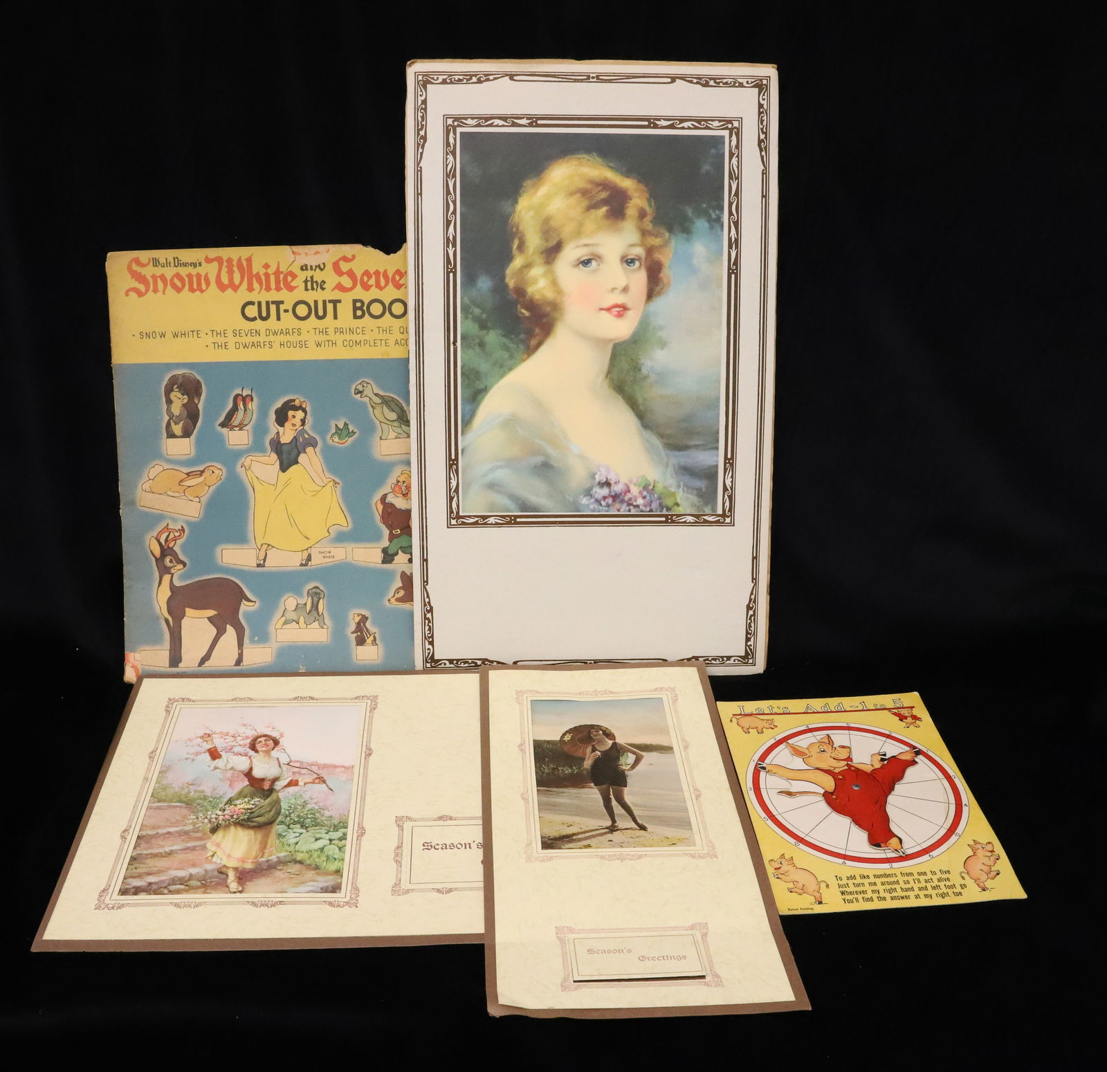 LOT OF VINTAGE PAPER GOODS (1 of 5)