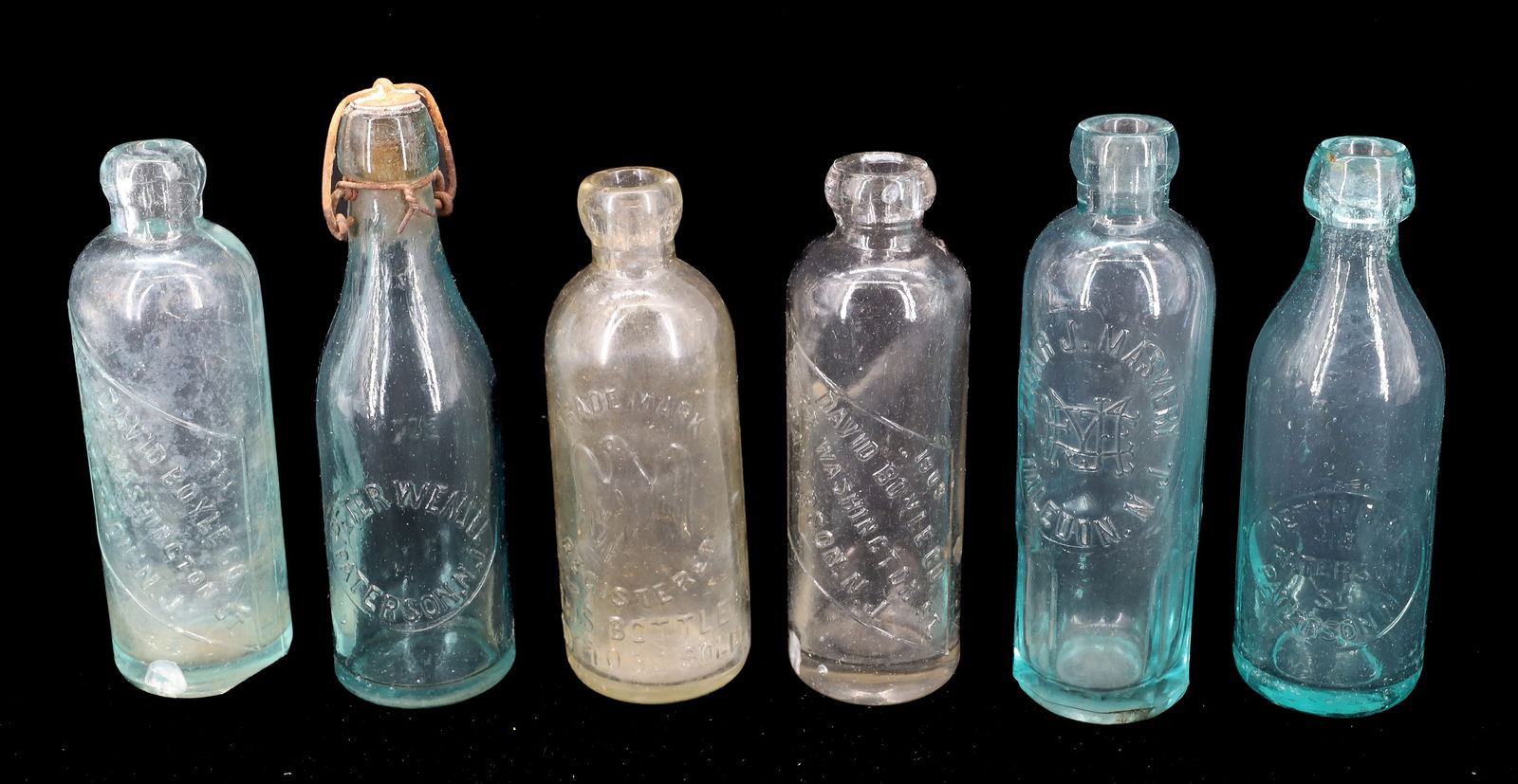 (6) NEW JERSEY ADVERTISING BOTTLES (1 of 4)