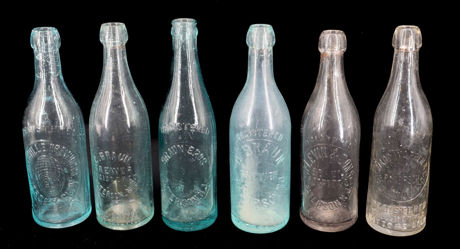 (6) NEW JERSEY ADVERTISING BOTTLES (1 of 4)