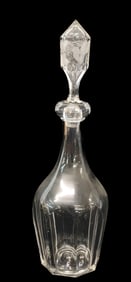 19TH C. DECANTER W/ STOPPER