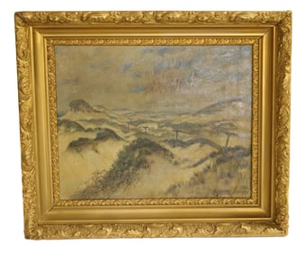 CHARLES NORMAN OIL ON CANVAS