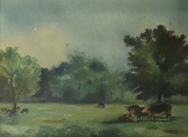 R.M. YOST OIL ON CANVAS