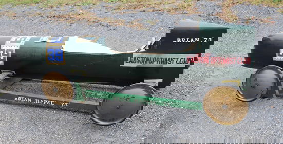 VINTAGE SOAP BOX DERBY CAR